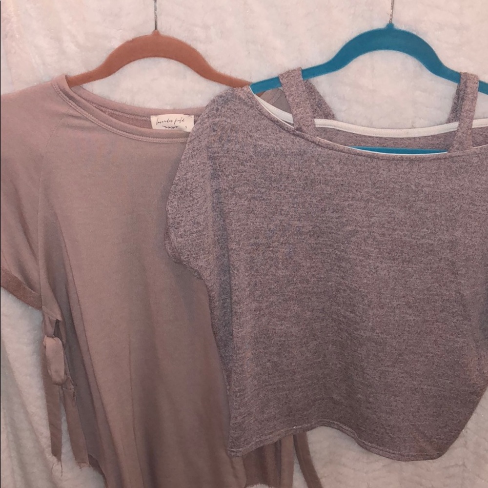 Pink tops